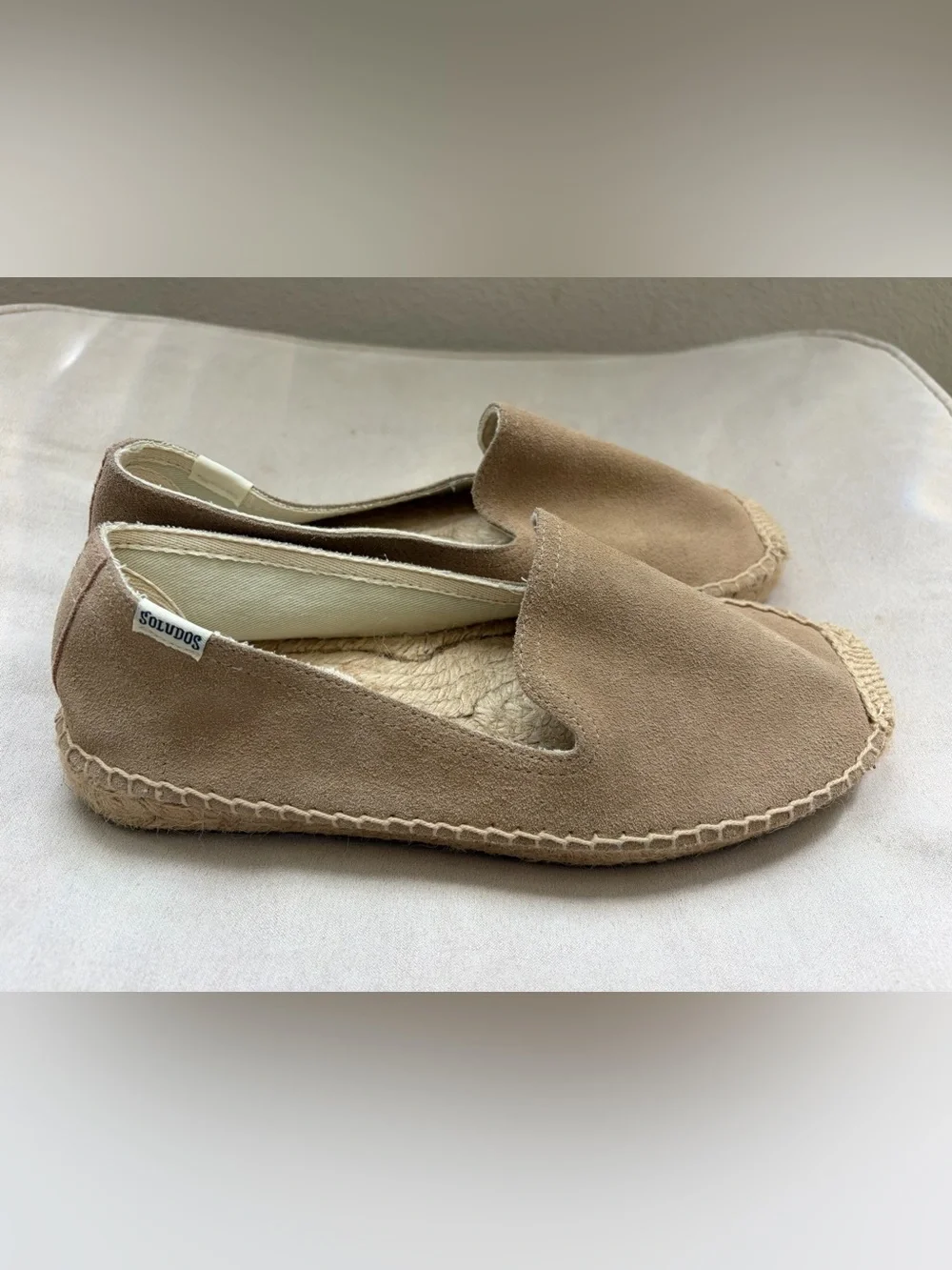 Soludos suede upper